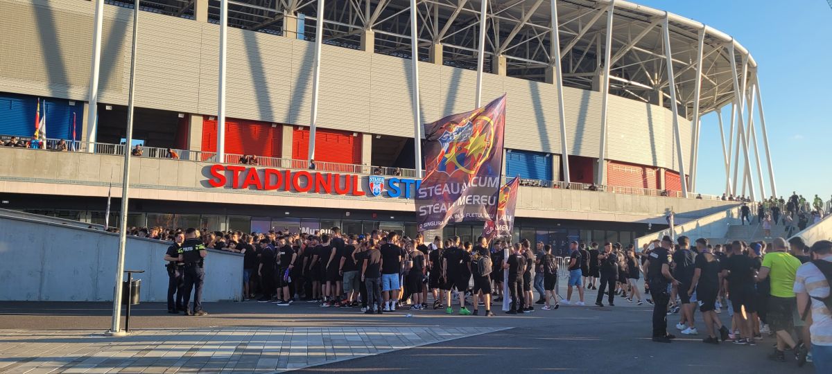 FCSB - CFR Cluj, imagini dinainte de meci