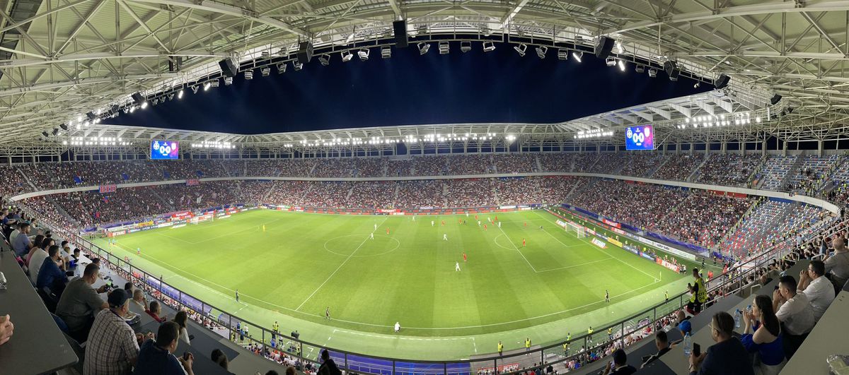 FCSB - CFR Cluj, imagini dinainte de meci