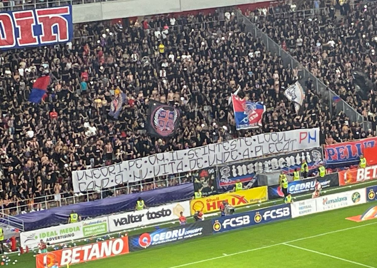 „Steaua suntem noi!” » Compagno a declanșat nebunia în Ghencea! Stadionul a ERUPT la primul gol marcat „acasă” după 8 ani de FCSB
