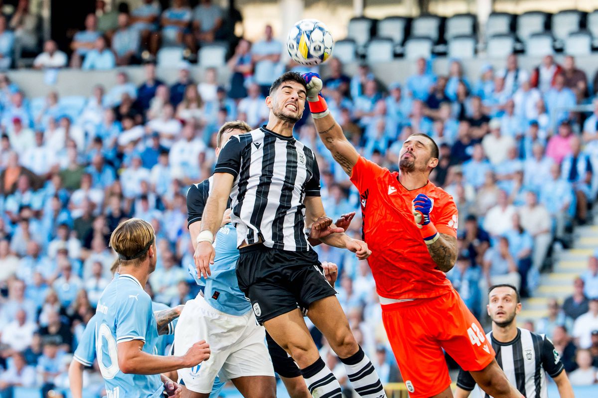 Malmo - PAOK, prima manșă din turul trei de Champions League