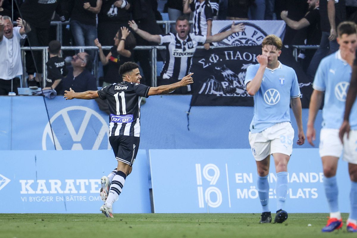 Malmo - PAOK, prima manșă din turul trei de Champions League