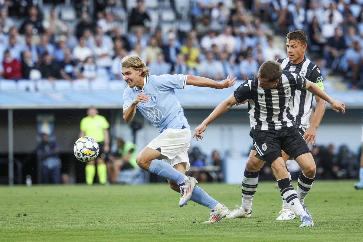 Malmo - PAOK, prima manșă din turul trei de Champions League