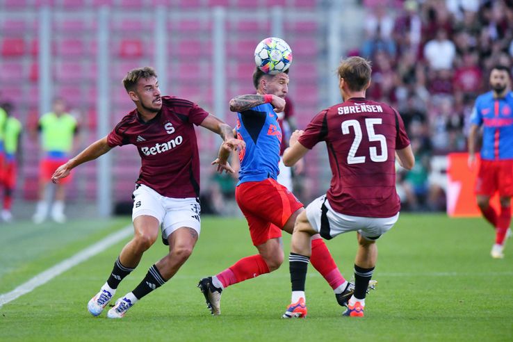 Sparta Praga - FCSB 1-1, în turul 3 preliminar din Champions League, foto: Cristi Preda / GSP