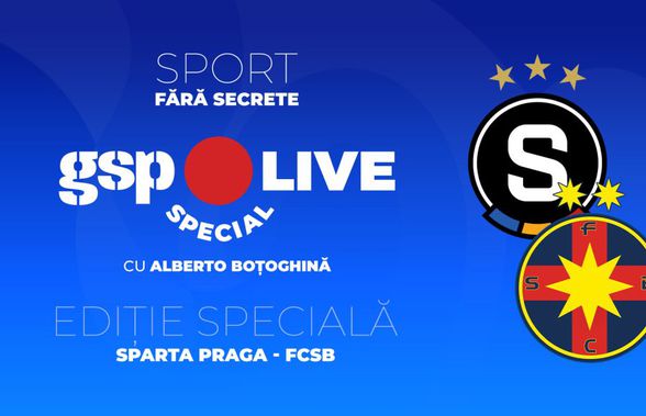 Ediție specială GSP Live » Comentăm împreună cu Raul Rusescu meciul Sparta Praga - FCSB, din turul III preliminar al Ligii Campionilor