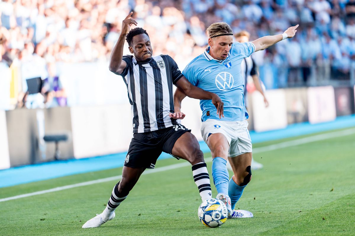 Malmo - PAOK, prima manșă din turul trei de Champions League