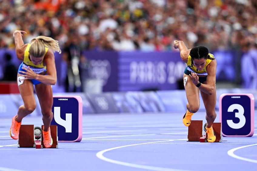 Pista de atletism de la Jocurile Olimpice are culoarea mov, în loc de clasicul roșu / Sursă foto: Imago Images