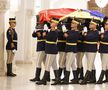 Imagini de la funeraliile lui Ion Iliescu, de la Palatul Cotroceni / foto: Cristi Preda (GSP.ro)