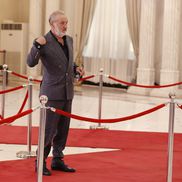 Gigi Becali la funeraliile lui Ion Iliescu, de la Palatul Cotroceni / foto: Cristi Preda (GSP.ro)