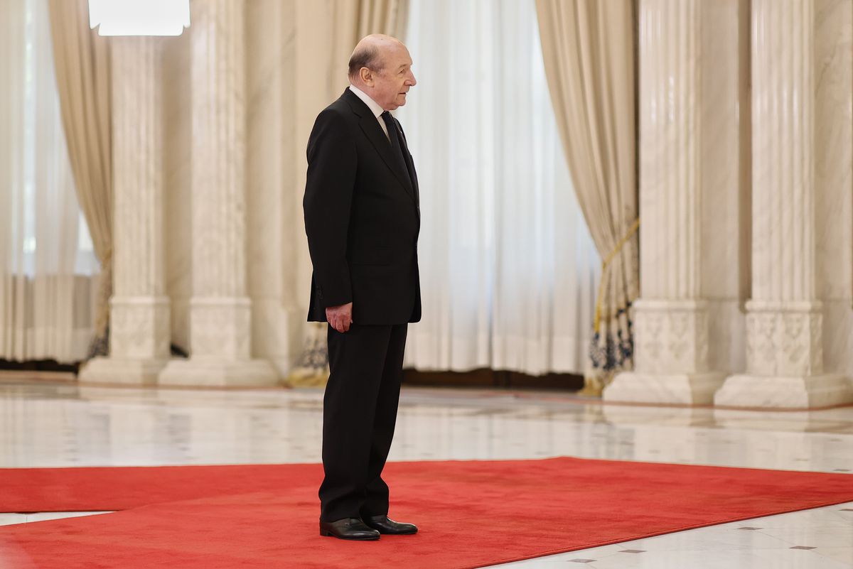 Imagini de la funeraliile lui Ion Iliescu, de la Palatul Cotroceni / foto: Cristi Preda (GSP.ro)