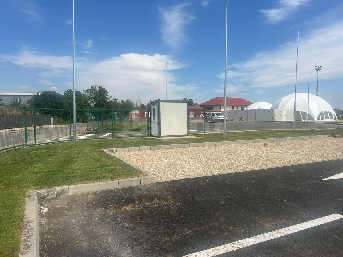 Noua bază a Rapidului, din Ștefănești