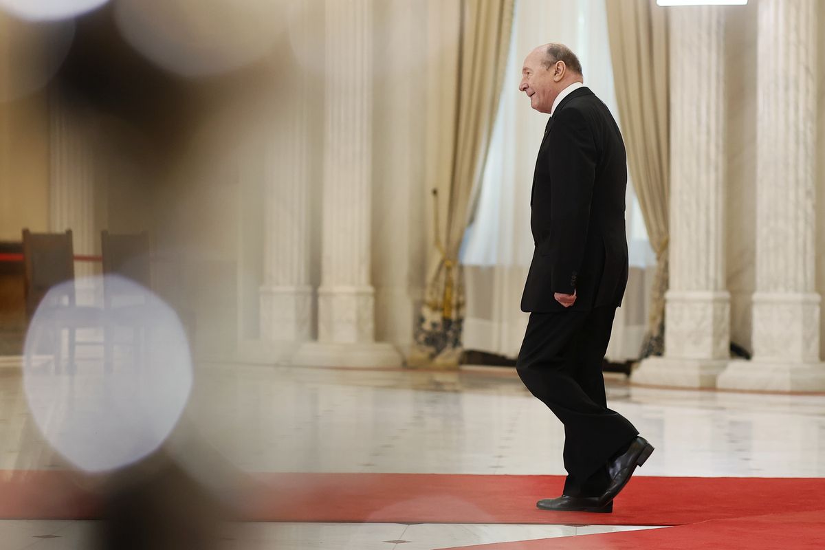 Imagini de la funeraliile lui Ion Iliescu, de la Palatul Cotroceni / foto: Cristi Preda (GSP.ro)