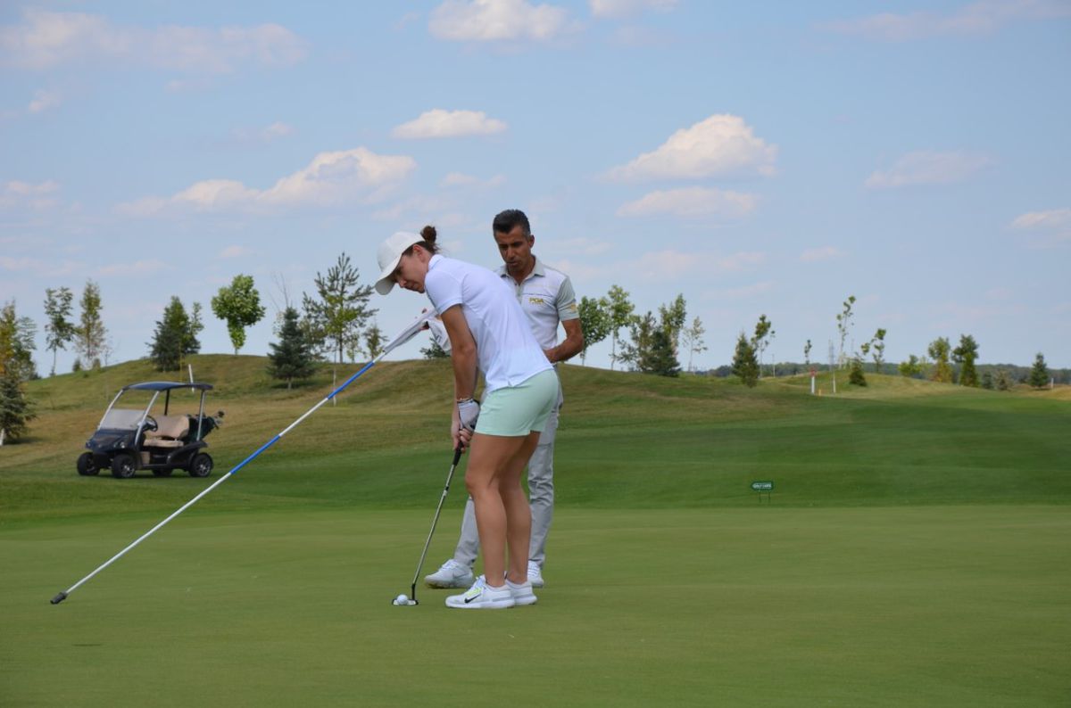 Simona Halep s-a alăturat National Golf & Country Club