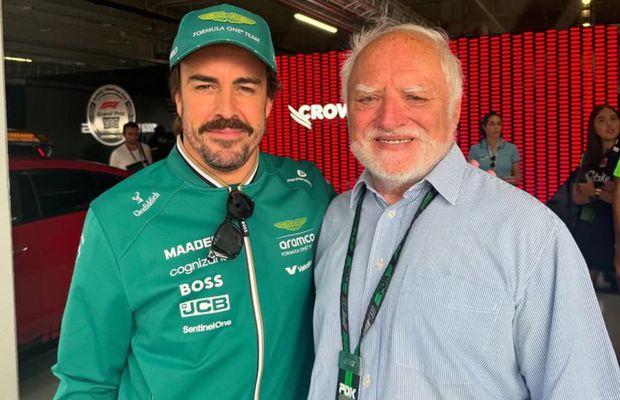 Legendarul personaj din MEME-uri a apărut la Marele Premiu al Ungariei » Chiar și piloții au vrut să se fotografieze cu el!