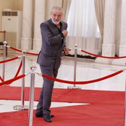 Gigi Becali la funeraliile lui Ion Iliescu, de la Palatul Cotroceni / foto: Cristi Preda (GSP.ro)