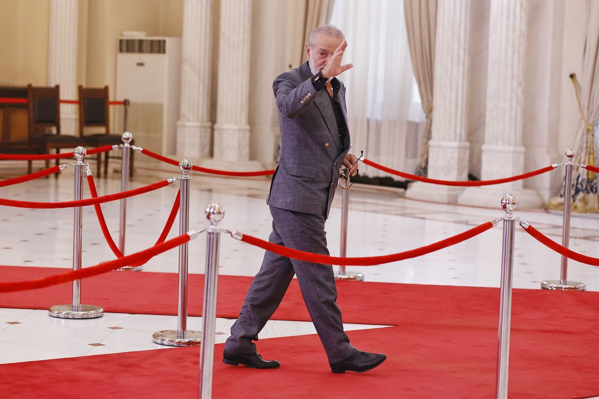 Imagini de la funeraliile lui Ion Iliescu, de la Palatul Cotroceni / foto: Cristi Preda (GSP.ro)
