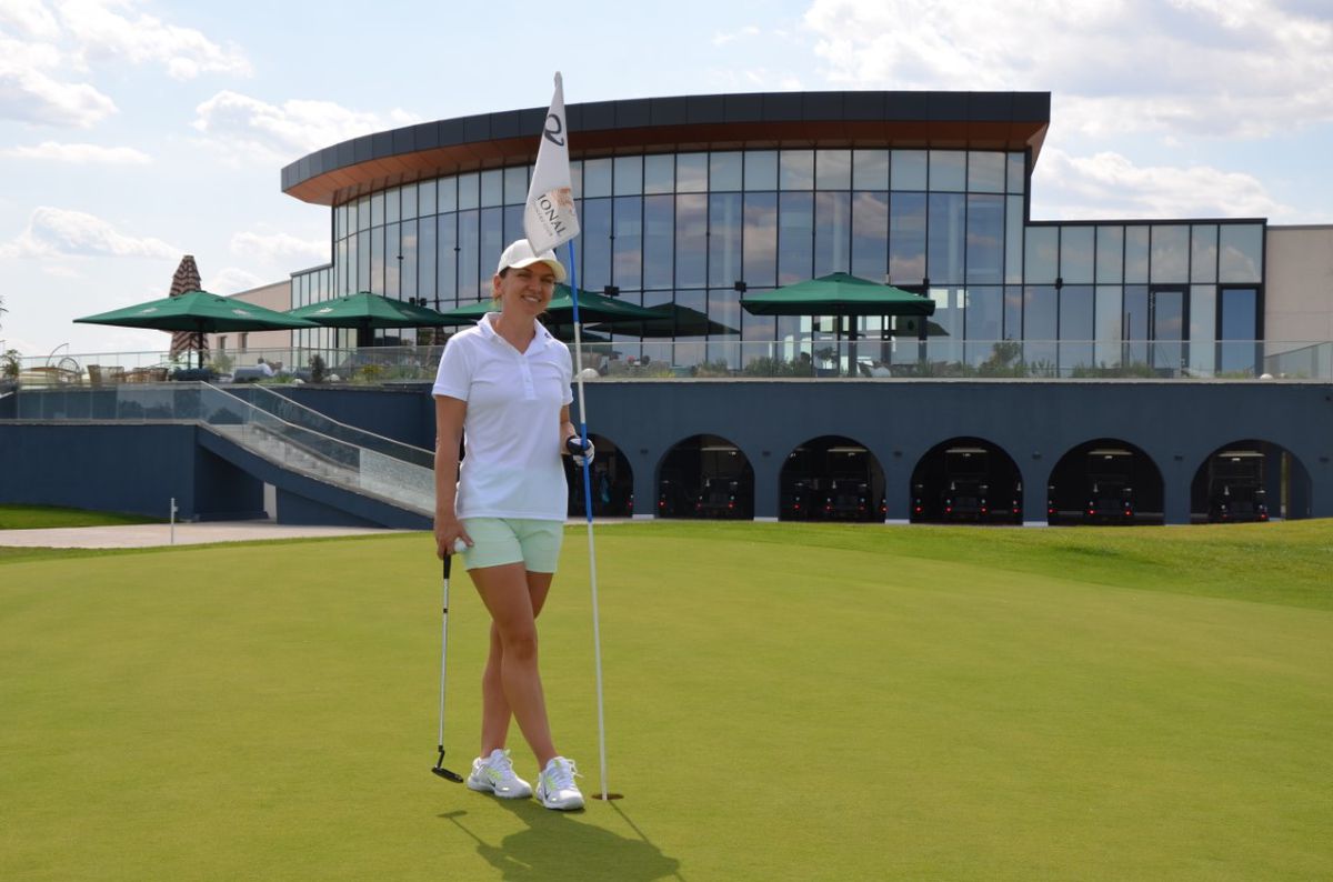 Simona Halep s-a alăturat National Golf & Country Club
