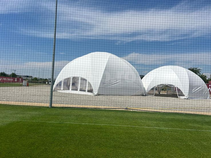 Noua bază a Rapidului, din Ștefănești