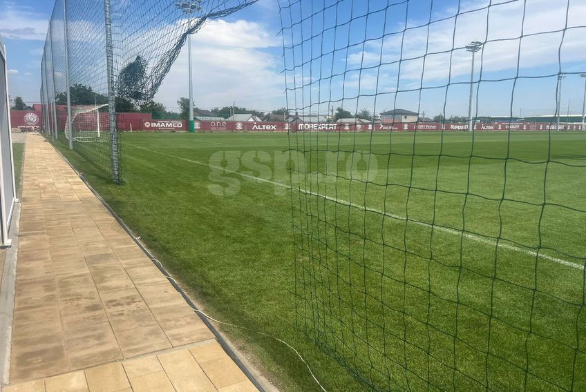 Noua bază a Rapidului, din Ștefăneșt