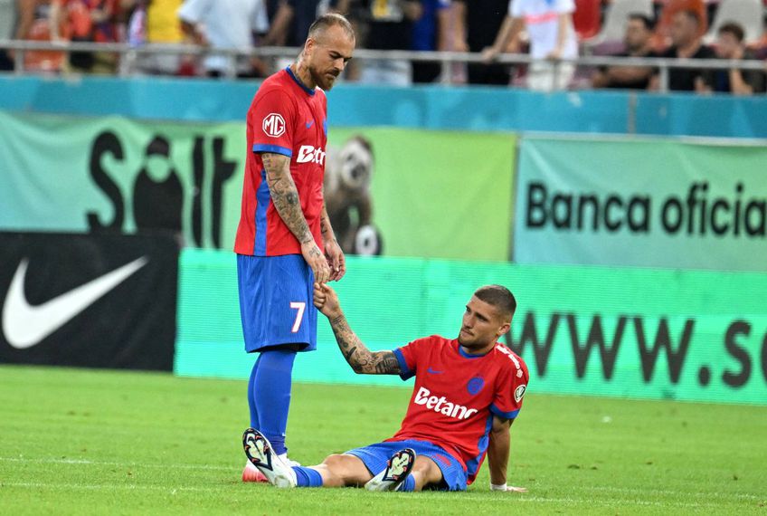 Denis Alibec nu a avut parte de clipe de bucurie la FCSB în această vară. Foto: Imago