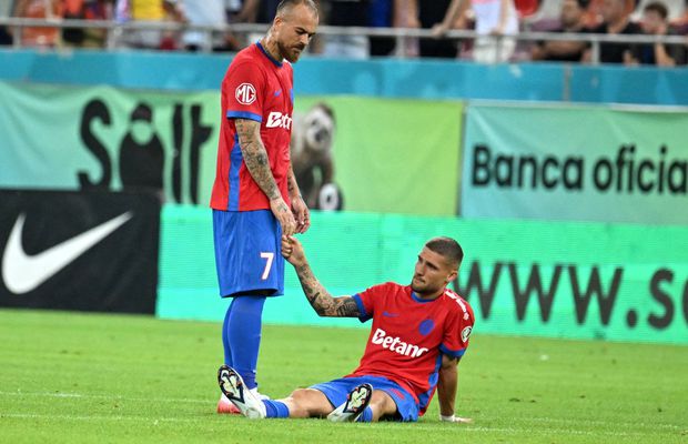 „Singura soluție este operația” » OUT cel puțin 3 luni de la FCSB! Diagnostic crunt pentru campionul României
