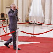 Gigi Becali la funeraliile lui Ion Iliescu, de la Palatul Cotroceni / foto: Cristi Preda (GSP.ro)