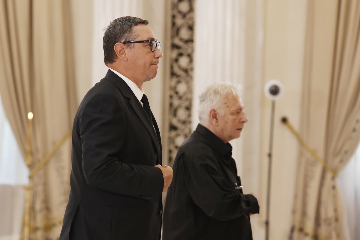 Imagini de la funeraliile lui Ion Iliescu, de la Palatul Cotroceni / foto: Cristi Preda (GSP.ro)