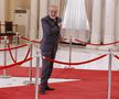 Gigi Becali, la funeraliile lui Ion Iliescu, de la Palatul Cotroceni / foto: Cristi Preda (GSP.ro)