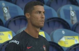 VIDEO Cristiano Ronaldo a încălcat protocolul UEFA » Ce a făcut starul lui Juventus în tribunele meciului Portugalia - Croația 4-1