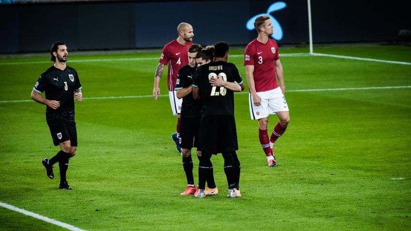 Austria a învins-o pe Norvegia, scor 2-1, în deplasare // Sursă foto: https://www.facebook.com/DasNationalteam