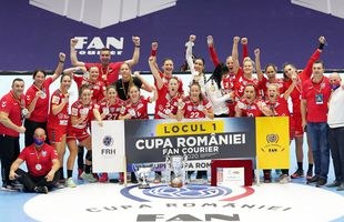 CSM București - SCM Râmnicu Vâlcea 19-22 » Surpriză în finala Cupei României: „tigroaicele” pierd clar în fața marii rivale