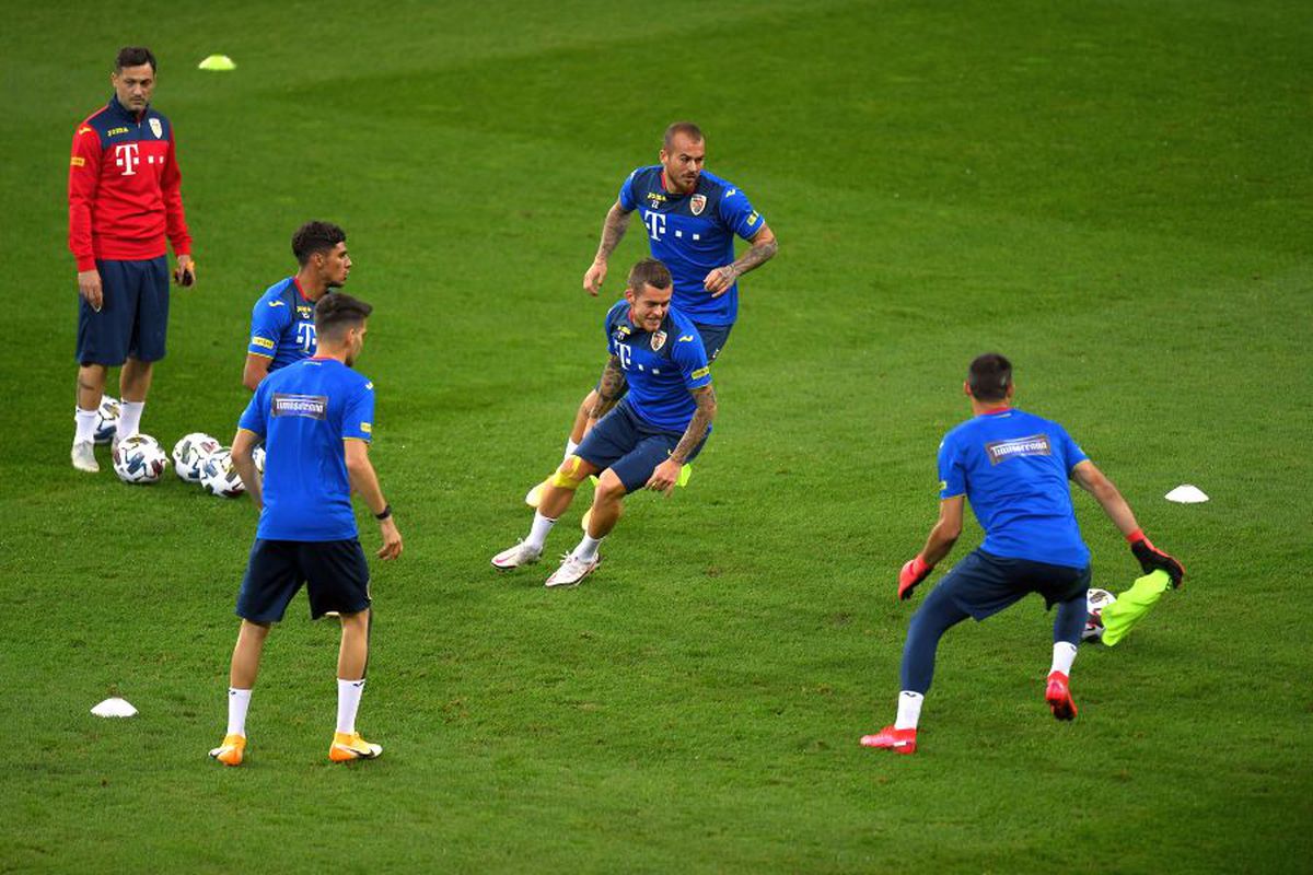 Austria - România, imagini de la antrenamentul oficial al „tricolorilor”