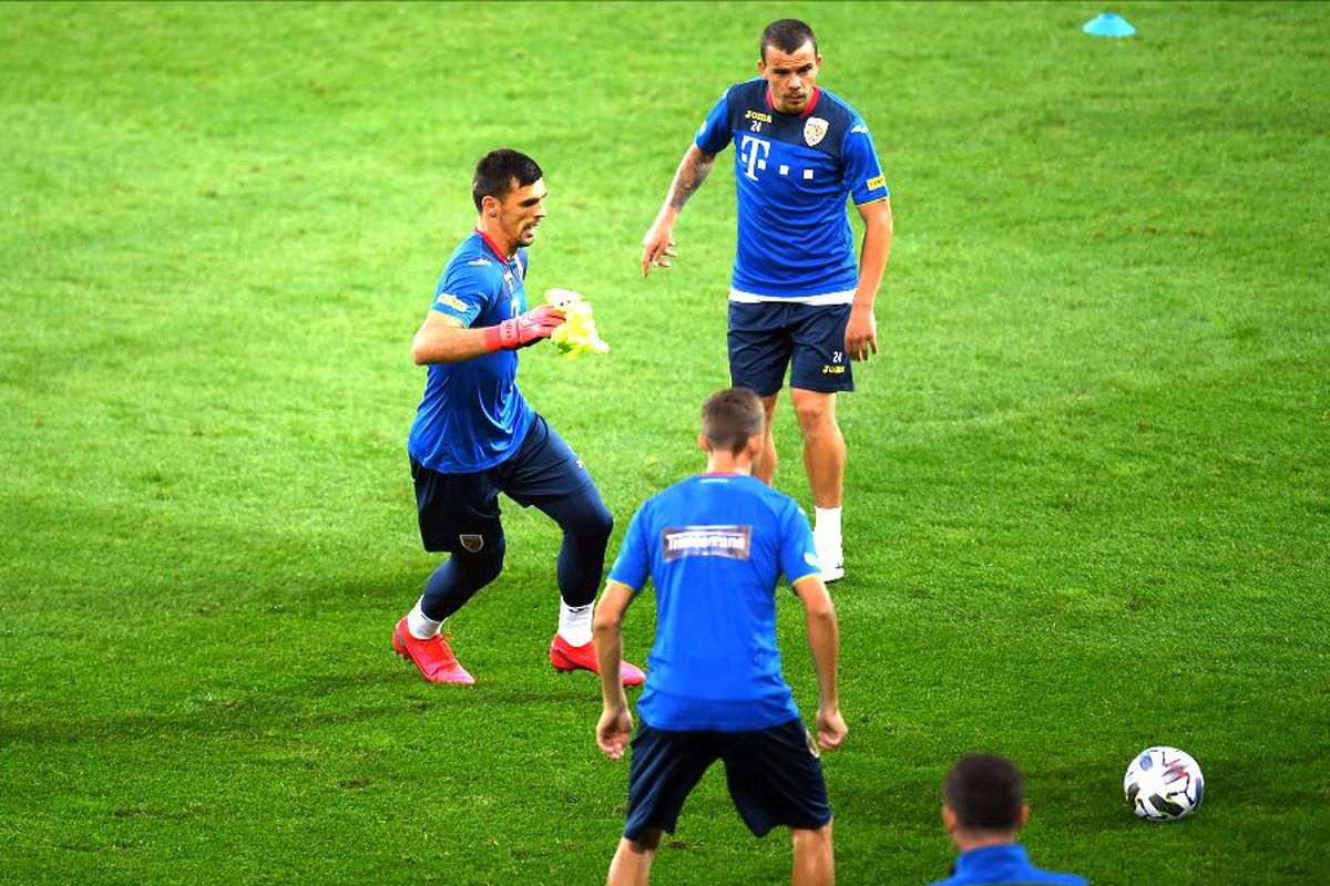 Austria - România, imagini de la antrenamentul oficial al „tricolorilor”