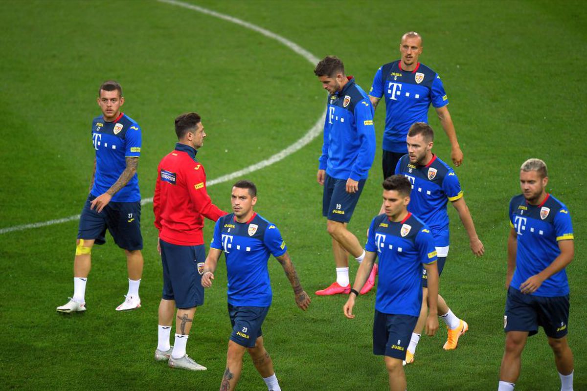 Austria - România, imagini de la antrenamentul oficial al „tricolorilor”