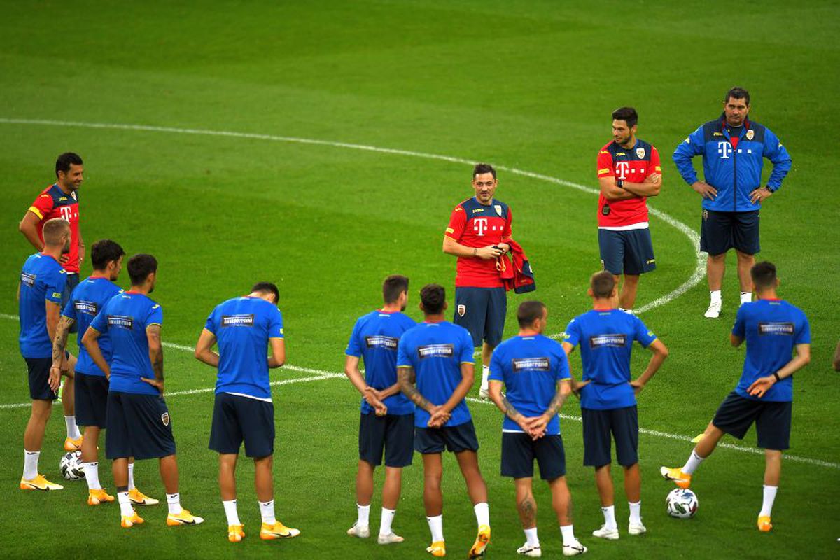 Austria - România, imagini de la antrenamentul oficial al „tricolorilor”