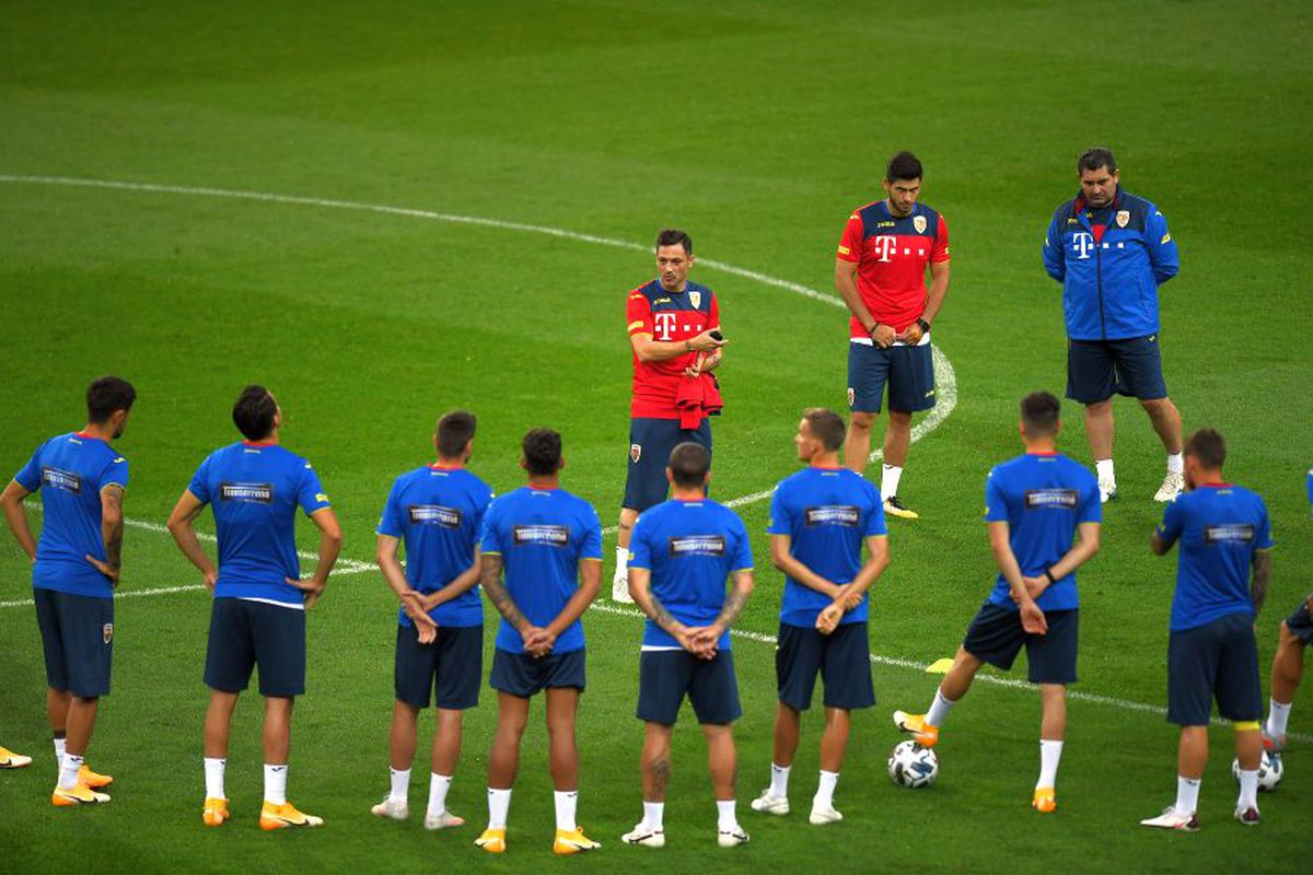 Austria - România, imagini de la antrenamentul oficial al „tricolorilor”