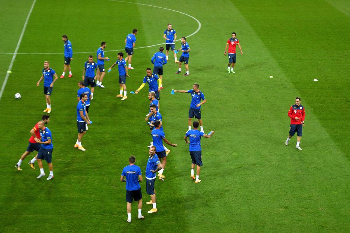 Austria - România, imagini de la antrenamentul oficial al „tricolorilor”