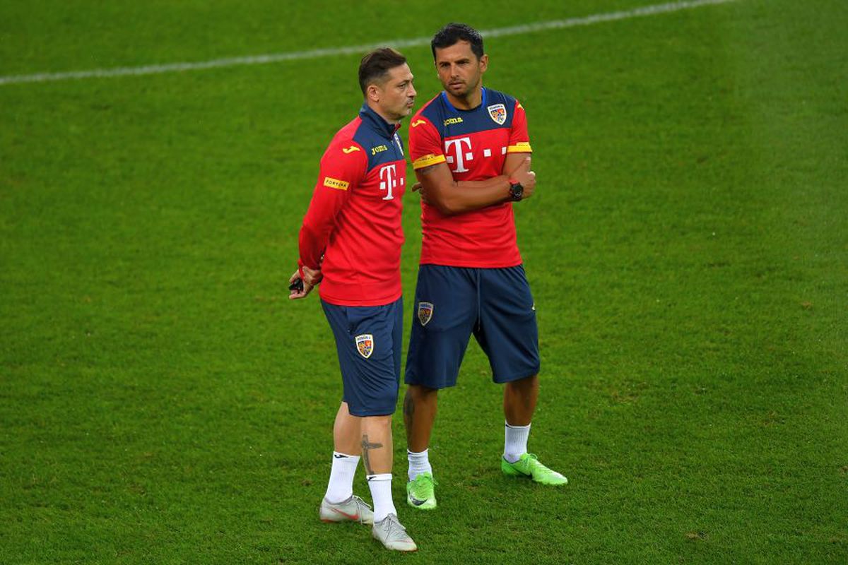 Austria - România, imagini de la antrenamentul oficial al „tricolorilor”