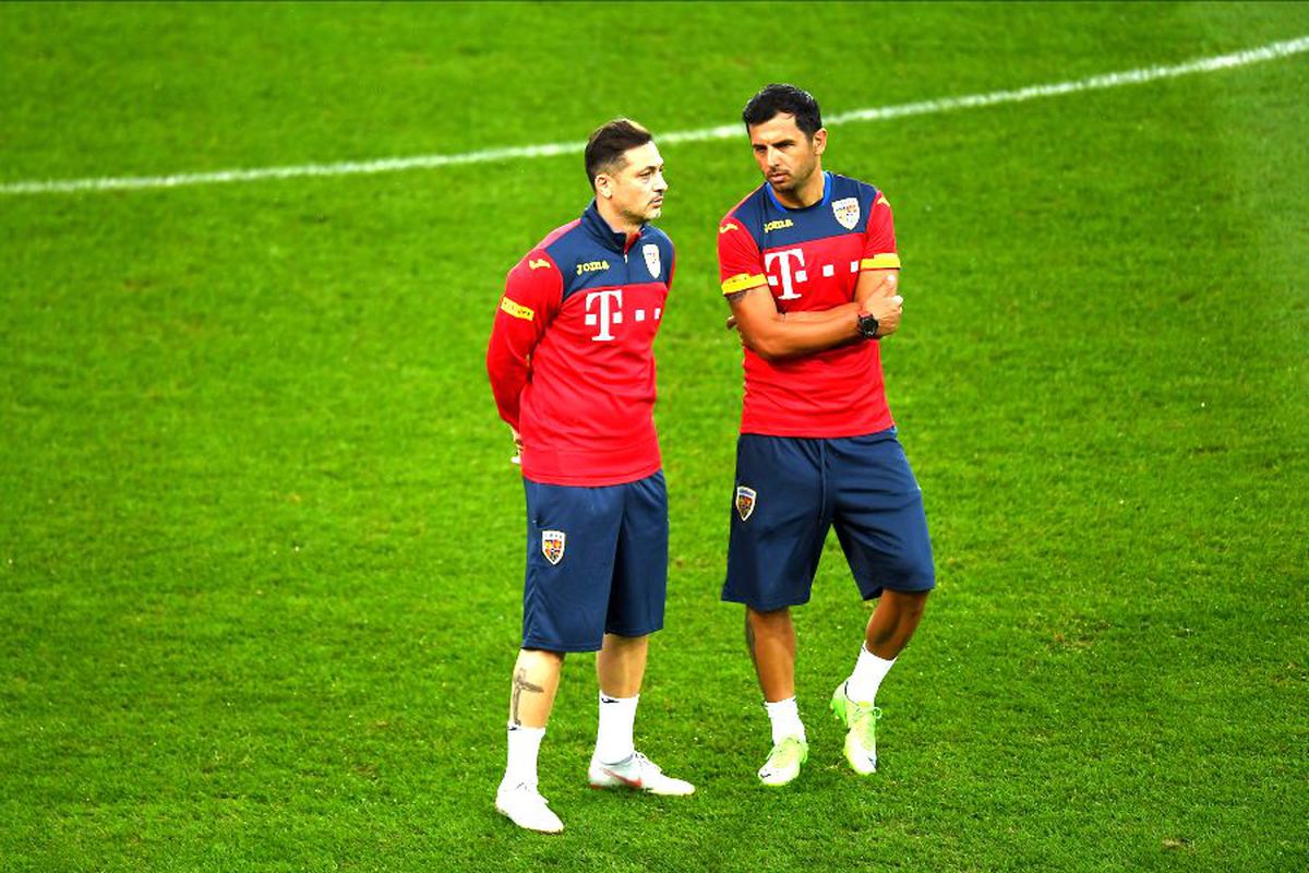 Austria - România, imagini de la antrenamentul oficial al „tricolorilor”