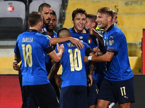 Italia doboară recordul pentru meciuri consecutive fără înfrângere. Foto: Guliver/GettyImages