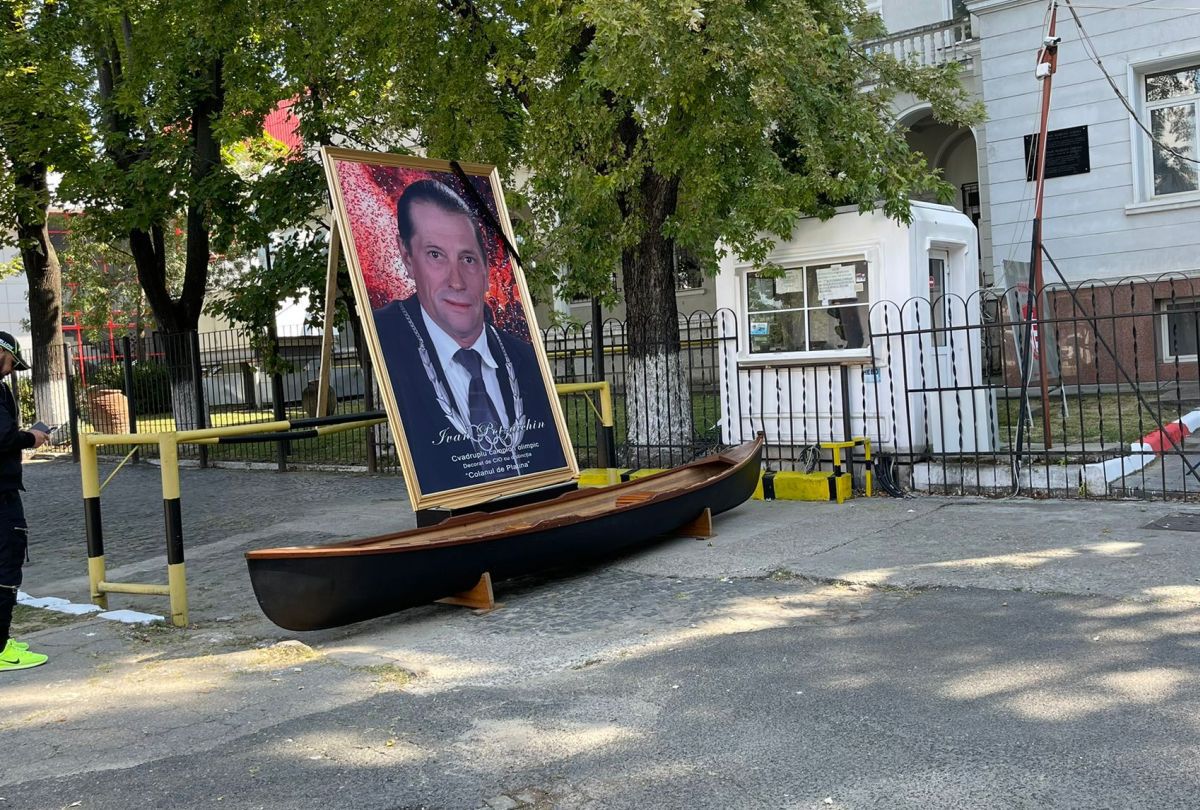 „Vâslind spre eternitate” » Trupul lui Ivan Patzaichin, depus azi la sediul CS Dinamo