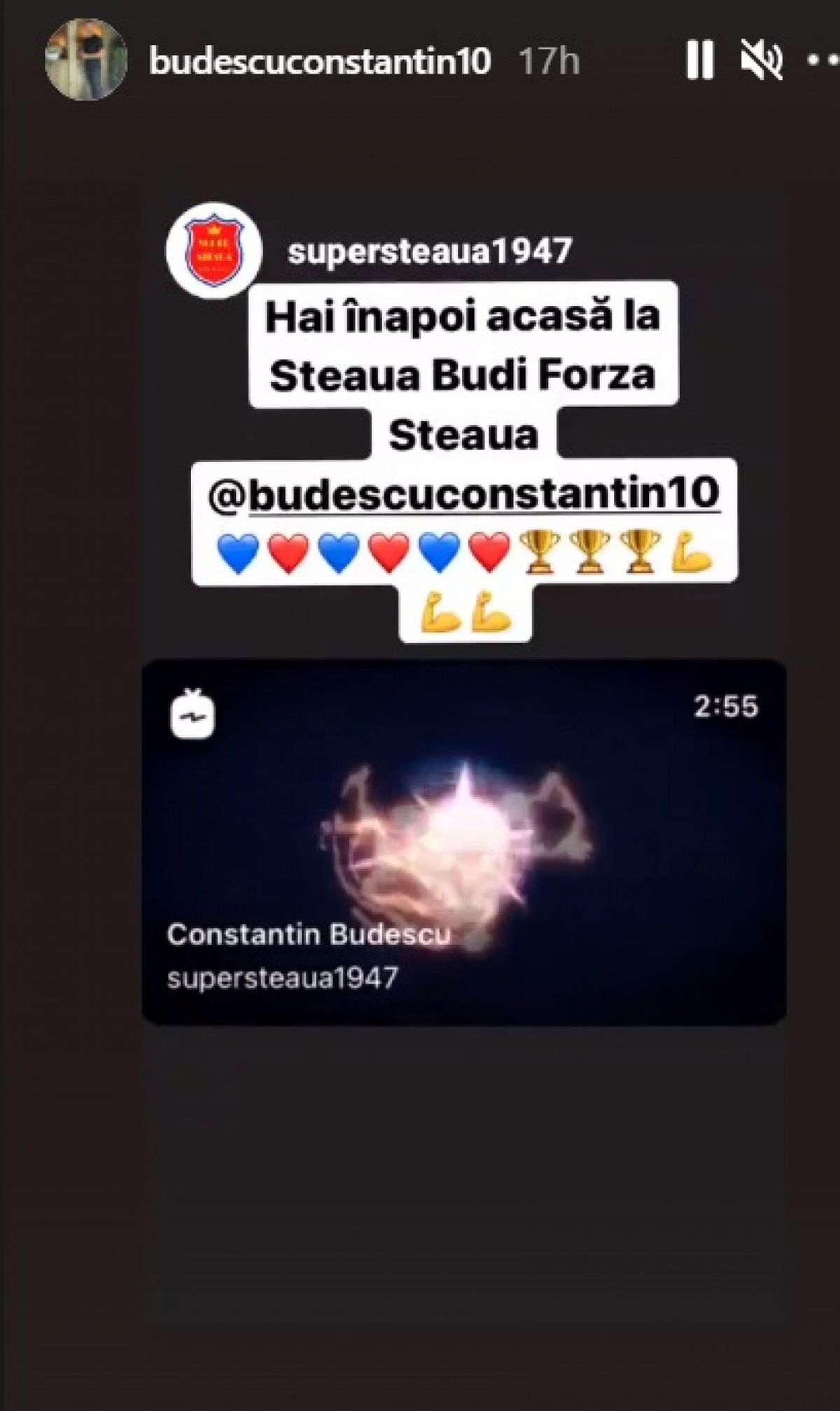 Budescu postări instagram