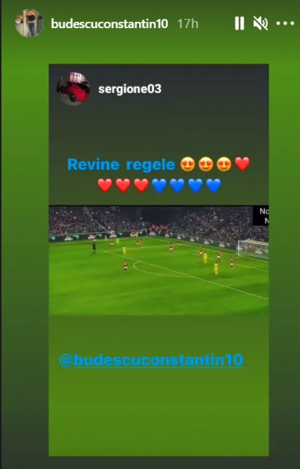 Budescu postări instagram