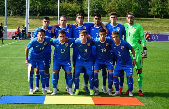 Anglia U20 - România U20 6-1 » Înfrângere usturătoare pentru naționala condusă de Lobonț