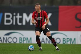 Andrei Coubiș, decisiv pentru AC Milan în Youth League » A primit banderola și a marcat cu Salzburg