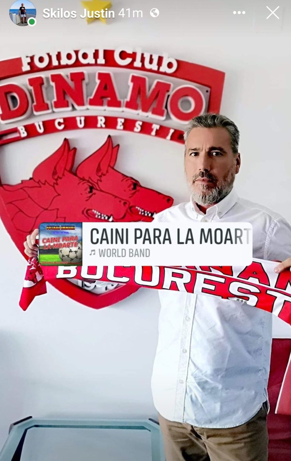 Magazioner, ultras, preot, psiholog, impostor? Cazul misteriosului bărbat angajat de Dinamo din DDB: „Am două facultăți, cum să fiu «sifonul» lui Elias?!”