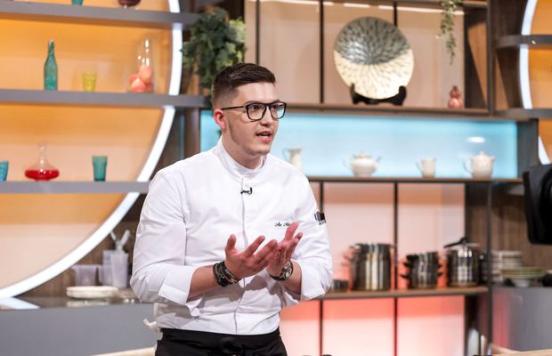 Bucătarul de numai 18 ani care la numai 14 ani gătea pentru Kylian Mbappe și Karim Benzema l-a făcut pe Cătălin Scărlătescu să îi dea „Cuțitul de Aur”: „Mi-au plăcut culorile”