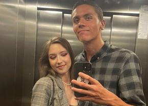 David Popovici a dezvăluit noua ocupație a iubitei Taisia: „Acum două zile a intrat. O susțin, ea mă susține!”