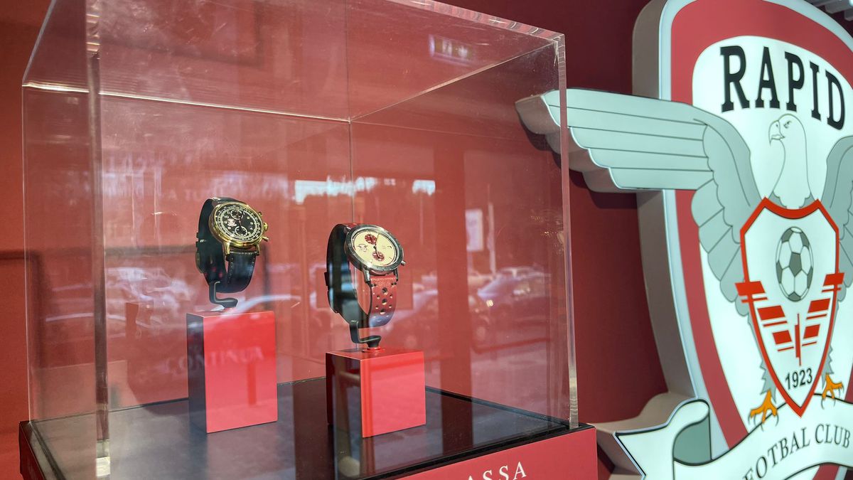 Rapid și-a lansat ediția limitată de ceasuri de centenar » Ce primesc fanii pentru 1.923 de lei
