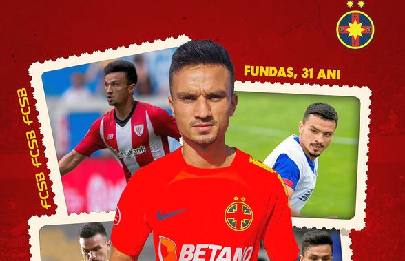 FCSB l-a prezentat oficial pe Cristi Ganea: „S-a antrenat deja alături de noii lui colegi”