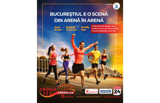 Crosul Arenelor, eveniment unic de alergare în București!